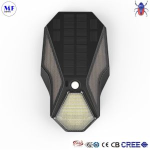 Waterproof Aluminum Ip65 Outdoor Solar Wall Lamp Led Wall Light With Pir Sensor