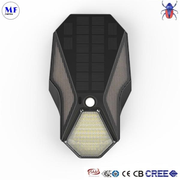 Waterproof Aluminum Ip65 Outdoor Solar Wall Lamp Led Wall Light With Pir Sensor