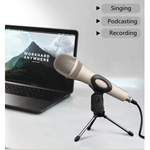 176g Handheld Teaching Room Condenser Mic Plug And Play FCC