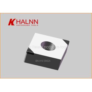 Brazed Indexable PCBN Inserts Finishing Machining Hardened Steel Ball Screw