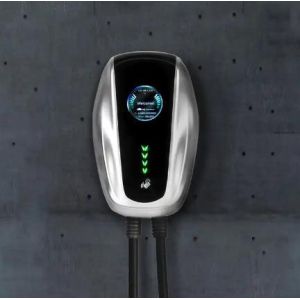Fast EV Charger Wall Mount IP54 32 Amp EV Charger Level 2 Wallbox