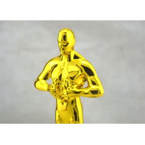 270mm Height figure Award Trophy Plastic Material Made With Blank Base