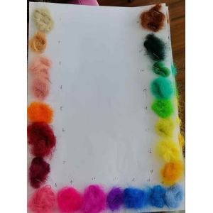 Caterpillar Recycled Polyester Staple Fiber ，8D*102MM – Color Series，Length Can