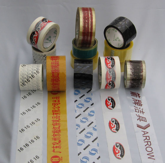 Single Sided Adhesive Side And No Printing Design Bopp Packing Tape