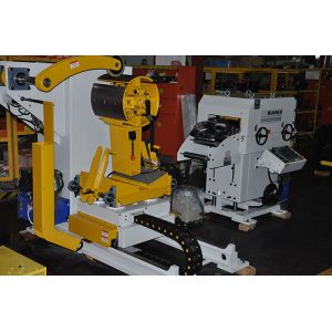 Automatic Two In One Rack And Leveling Machine High Precision Stamping Materials