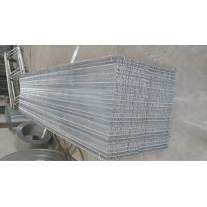 V Type Galvanised Rib Lath 2.5M Length Special Extension For Municipal Works