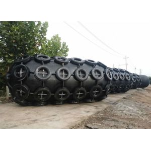 China 50Kpa Floating Marine Pneumatic Rubber Fender With Chain And Type on sale