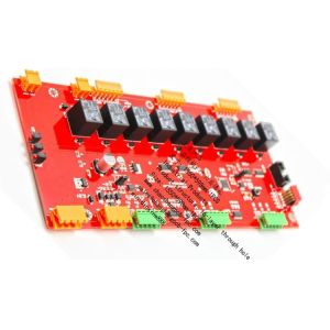 8-layers HDI+ SMT + plug-in + back soldering Low Volume SMT PCB Service SMT DIP