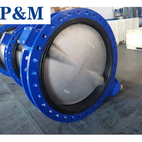 BS5155 ductile iron flanged butterfly valve with pin