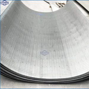 Johnson Wedge Wire Vee Screen Parabolic Filter Screen Curve Welded Sieve Bend