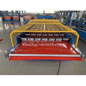 12 Rows Partial Arc Glazed Tile Roll Forming Machine