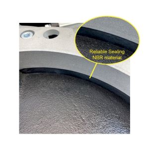 Aluminum Alloy Butterfly Valve Lightweight For Admixture Liquid