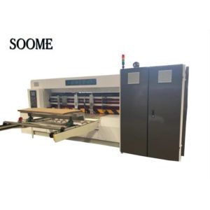 High Accurate Automatic Feeder Rotary Die Cutter For Corrugated Carton Making