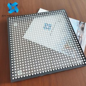 Ceramic Frit Insulated Glass Units Custom Shape