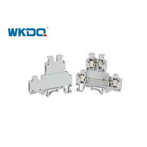 JUKK 5 Installation Electrical Screw Terminal Block , Wiring Barrier Terminal