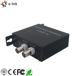 Fast Transmitting Ethernet Over Coax Extender Transceiver Metal Material With