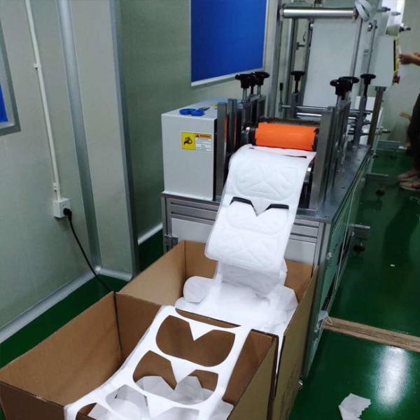 Safety Disposable Face Mask Production Machine Stable Performance Easy Operation