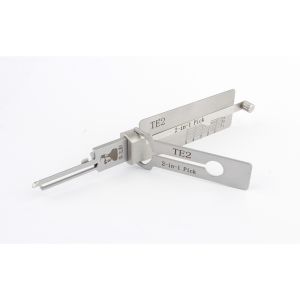 Buy cheap New Arrival Lishi Lock Picks 2 in 1 Decoder TE2 from wholesalers