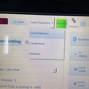 Dual Frequency Eddy Current Test Equipment Electromagnetic Induction Signal