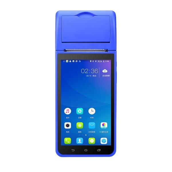 5.5 Inch Capacitive Touch Screen POS with Built-in Thermal Printer and Android