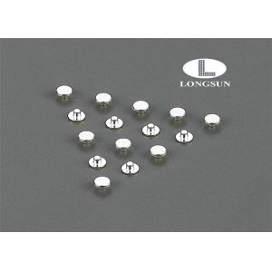 Electrical Pure Silver Contact Rivets High Electrical Conductivity For
