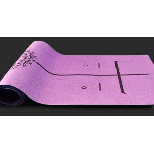 China Easy to Clean PU fitness yoga mat China factory wholesale yoga mat on sale