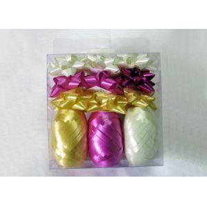 Mixed Ribbon egg and ribbon star bow set for Christmas packing and products