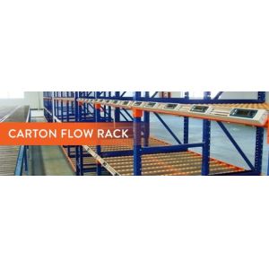 Dynamic Storage Carton Flow Rack Heavy Duty / light Duty with rollers
