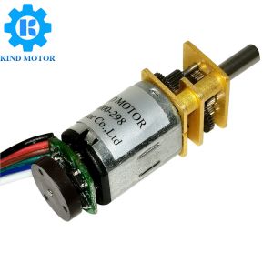 High torque low noise small 3 volt 6v M3 M4screw thread dc gear motor for robot