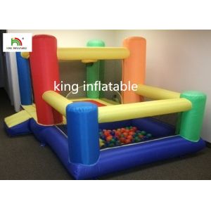 Wholesale Mini Inflatable Jumping House With Bobo Ball Pool For Kids Entertainment from china suppliers