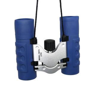 Blue Small Binocular Telescope 8x21 Mini Roof Binoculars For Adults And Kids