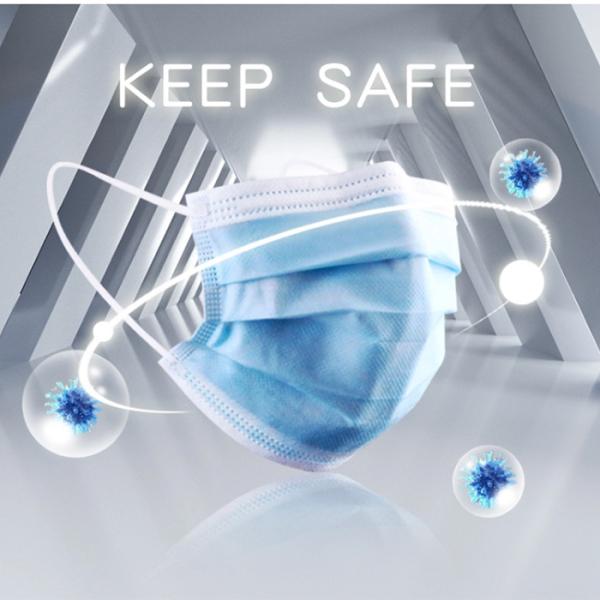 95% Protective Nonwoven Fabric Earloop Surgical Mask
