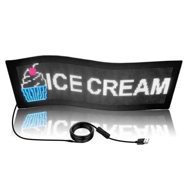 Quality Indoor LED Digital Signage with Bluetooth App Control and Remote Scrolling Display for sale