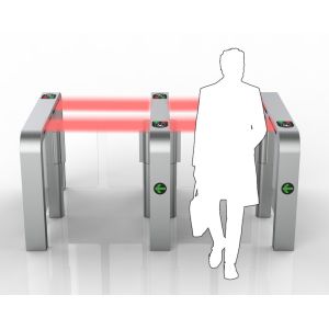 Speed Automatic Turnstile Gate With Card Reader SUS304 RFID Entry System