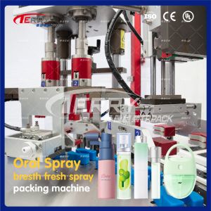 AC 220V 50Hz Spray Bottle Filling Line Equipment 1500Kg