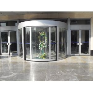 Wholesale ISO9001 Certification Automated Revolving Door System with Finished Surface from china suppliers