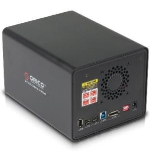 ORICO 9528RUSI3-BK Aluminum Super speed 2 Bay Hard Disk Drive Case to 3.5inch