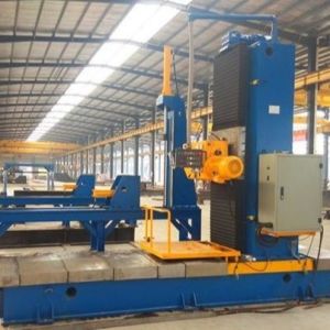 Pressure Vessel End Face Electric Milling Machine High Speed With Frequency