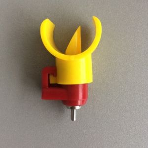 Plastic Chicken water nipple drinkers for quail broiler layers poultry farming