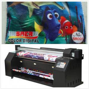 Wholesale 5.5KW Digital Fabric Printing Machine For Fabric Sublimation Outdoor Banner Printing from china suppliers