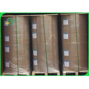 White / Colored Book Binding Board Food Grade 17GSM Jumbo Roll For Label