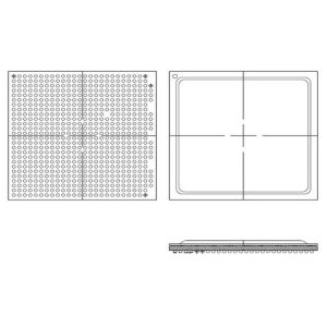 Virtex-5 Family FPGA XC5VLX30T-1FF323C Embedded - Field Programmable Gate Array