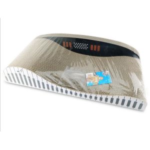 Light Weight Cat Scratcher Cardboard Natural Harmless Catnip Neutral Colors