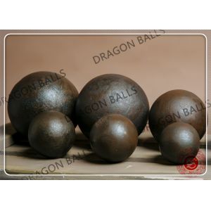 China High Carbon Sag Mill Grinding Ball 30mm Diameter 58-63 High Hardness on sale