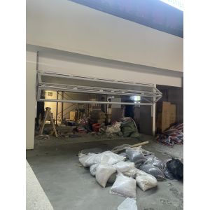 Home Integrated Folding Window System Compatible with Voice Control Systems for