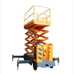 Handling Equipment 4Wheels Steering Self-Propelled Scissor Lift Platform