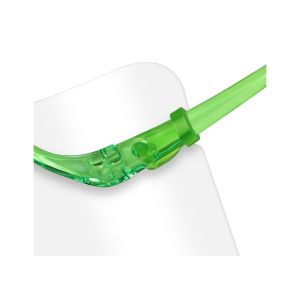 Dental Foldable Sanitary Anti Spit Clear Reusable Face Shield Visor With Hd View