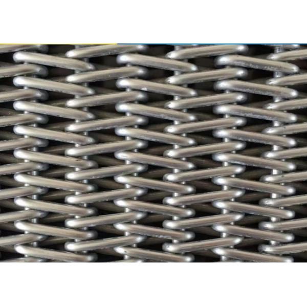 Sus201 Spiral Mesh Belt Balanced Weave For Egg Conveying