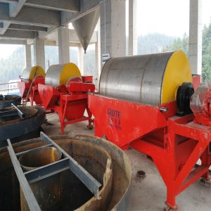 Wet Drum Magnetic Separator for Iron Ore Separation Designed and Manufactured by
