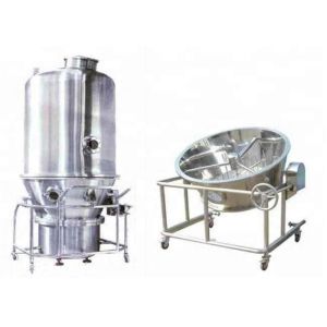 SUS304 60-500kg Fluid Bed Dryer Machine For Humidity Block